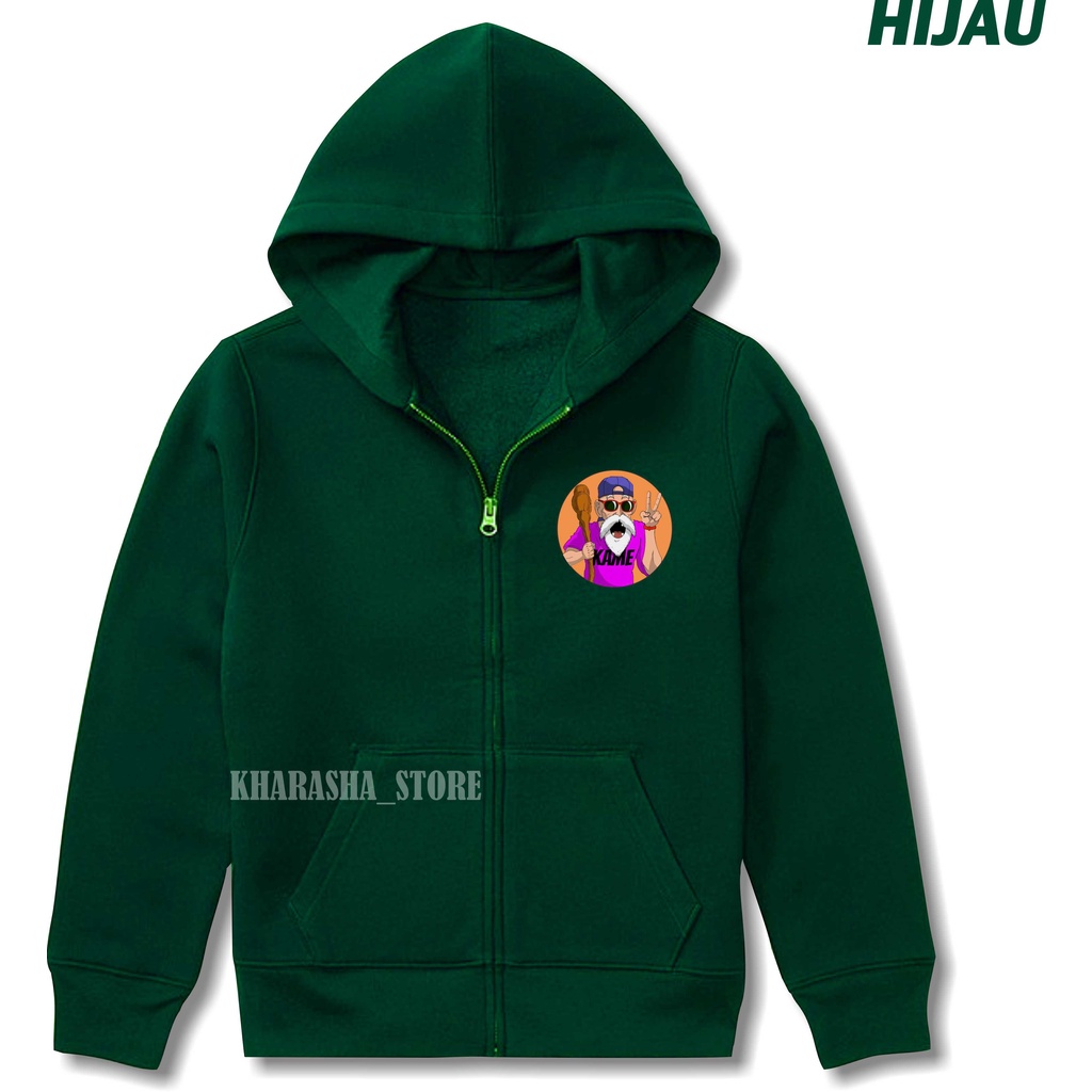 Hoodie Zipper Resleting Anak Laki-laki/Perempuan Usia 4-13 Tahun Zipper Hoodie