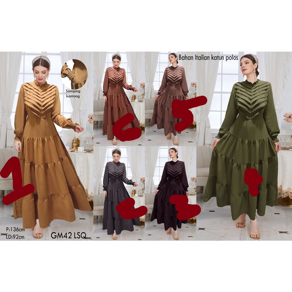 BAJU GAMIS/GAMIS MODERN BAHAN KATUN
