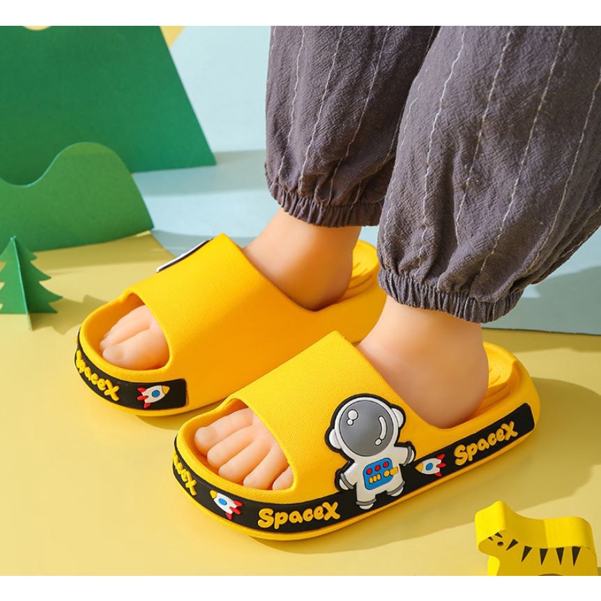 Sandal Anak Laki-laki Perempuan Gambar SpaceX EVA Anti Slip SA06