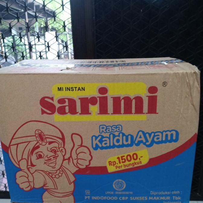 

Sarimi Kaldu Ayam 1ctn isi 40pcs | Mie Instan Sarimi | Mie Kuah