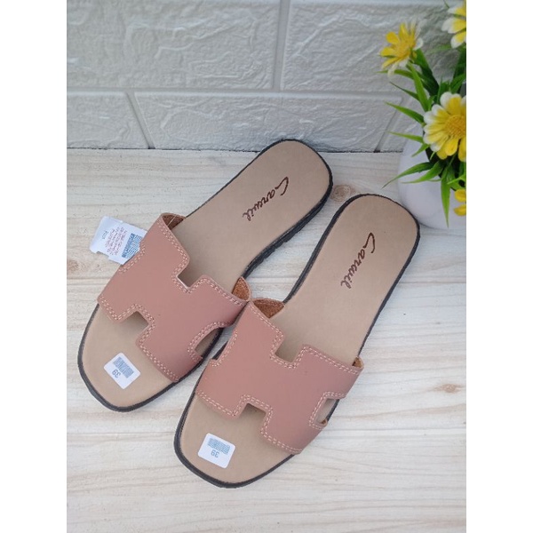 sandal wanita/sandal flat slop/sandal terbaru wanita