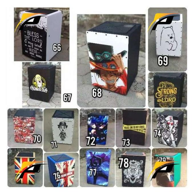 Cajon Akustik Custom Kajon Drum