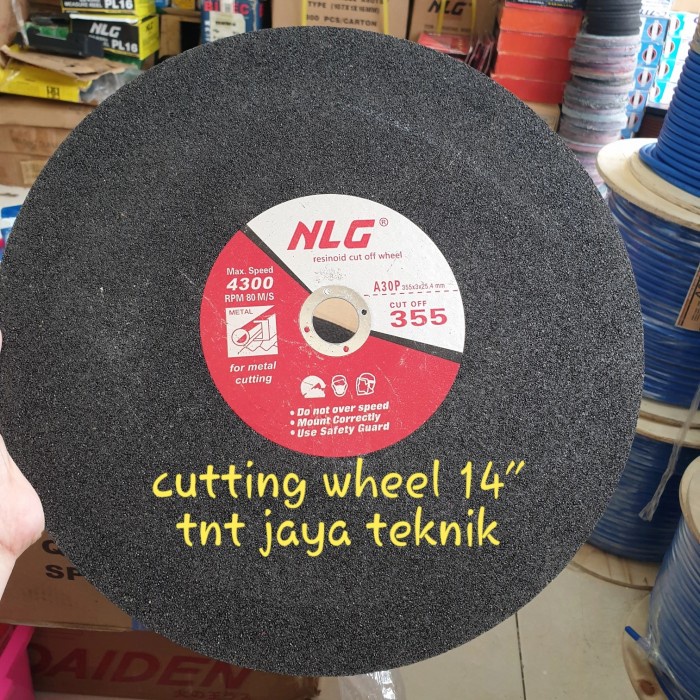 Batu Gerinda Potong 14" Nlg / Cutting Wheel Nlg 14 Inch