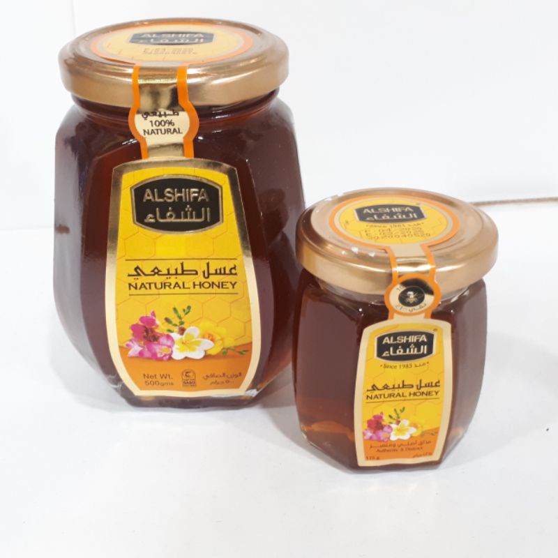 

Ramadhan Sale Madu Al Shifa 500gr/Natural Honey/Alshifa 500 gr Free 125 gr/Meningkatkan Stamina Tubuh/Memperbaiki Fungsi Pencernaan, Lever