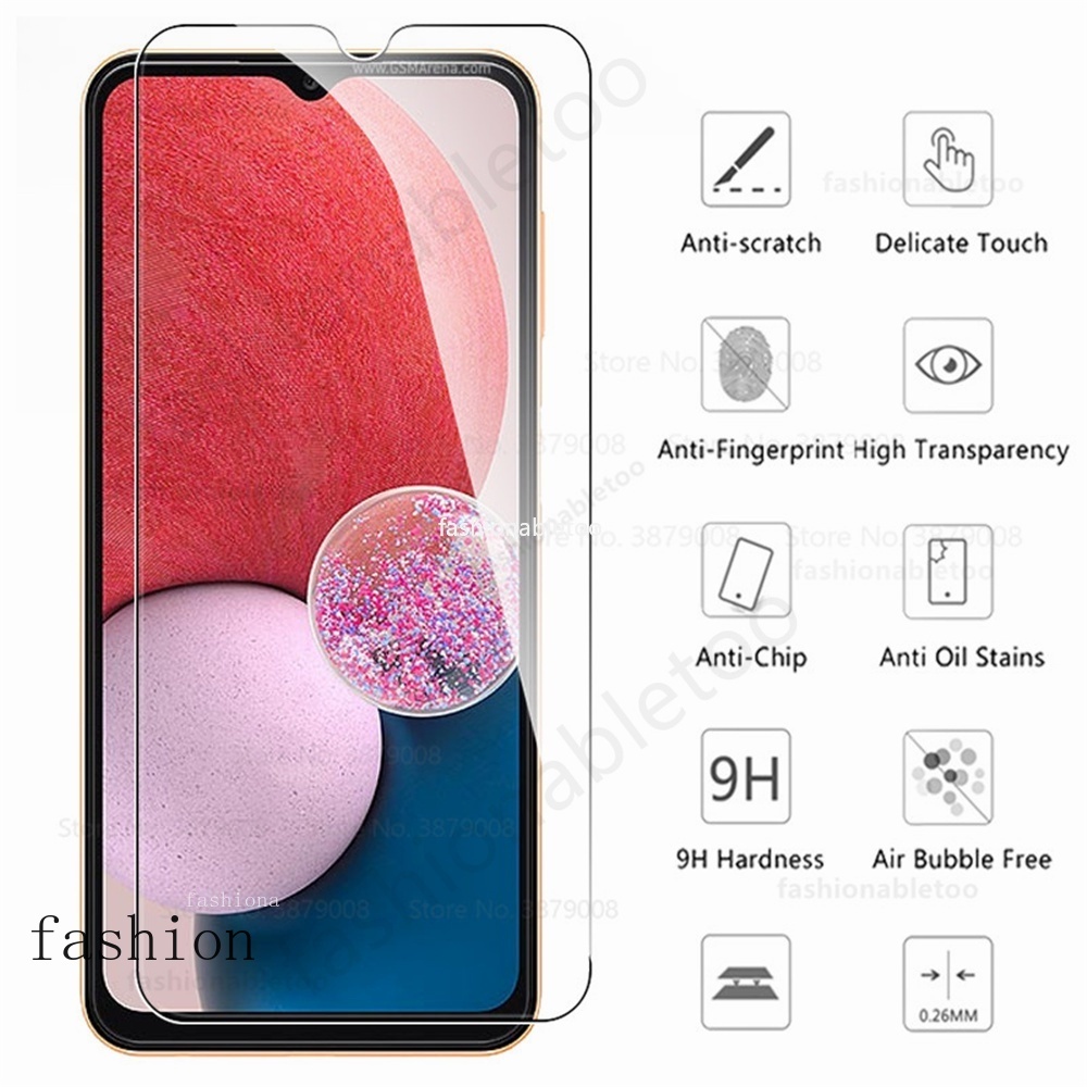 Pelindung Layar Bahan Tempered Glass Realme C30 / Realme C30s Paket 2 in 1