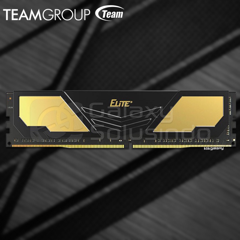 TEAM Elite Plus Black 16GB DDR4 2666MHz - Memory RAM