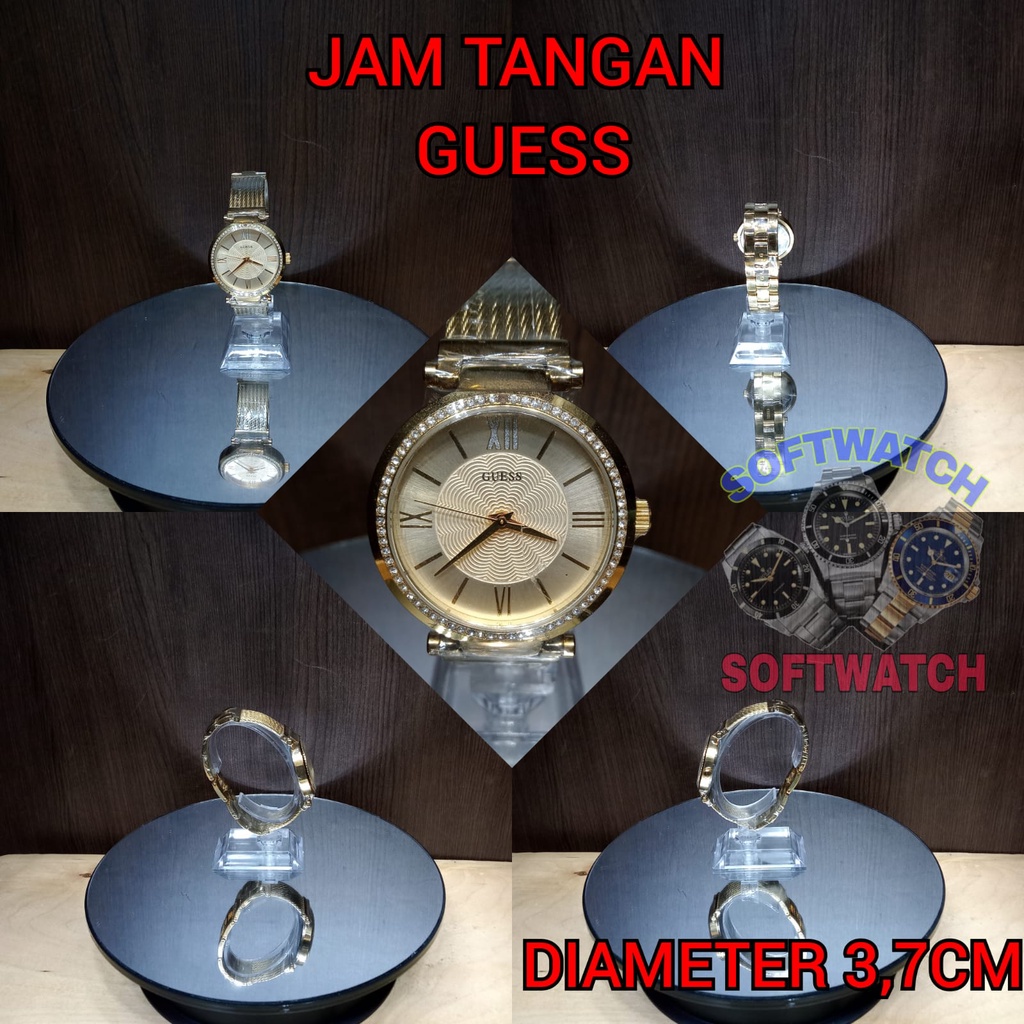 JAM TANGAN ARLOJI GUESS ASLI 100% ORIGINAL WANITA