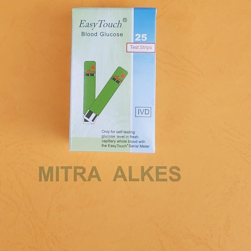 ✤ EasyTouch Blood Glucose Strip Gula Darah EasyTouch. Glucosa Easy Touch Strip Glucose Easy Touch. E