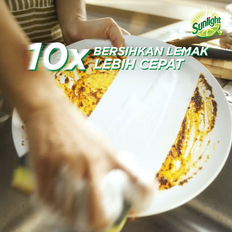 SUNLIGHT SABUN CUCI PIRING JERUK NIPIS REFILL 370ML ARJUNA Unilever