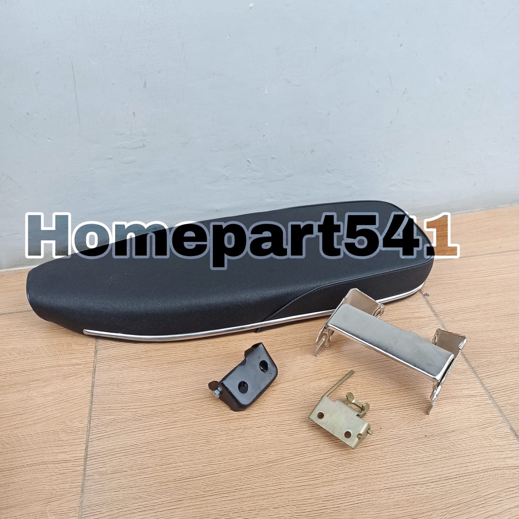 PAKET JOK C70 MODEL TIPIS / SLIM AMPLAS SET DUDUKAN JOK ENGSEL JOK KUNCI JOK