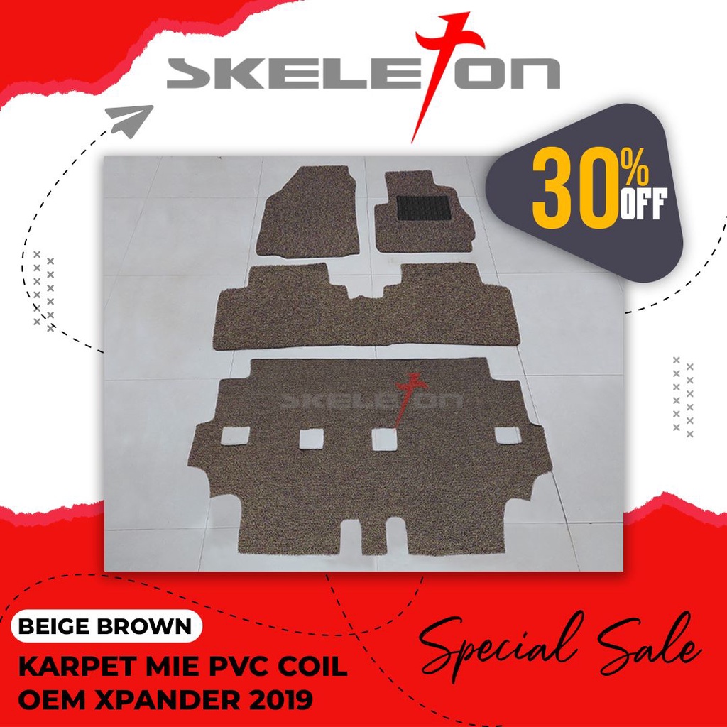 KARPET MIE PVC COIL OEM NEW MITSUBISI XPANDER