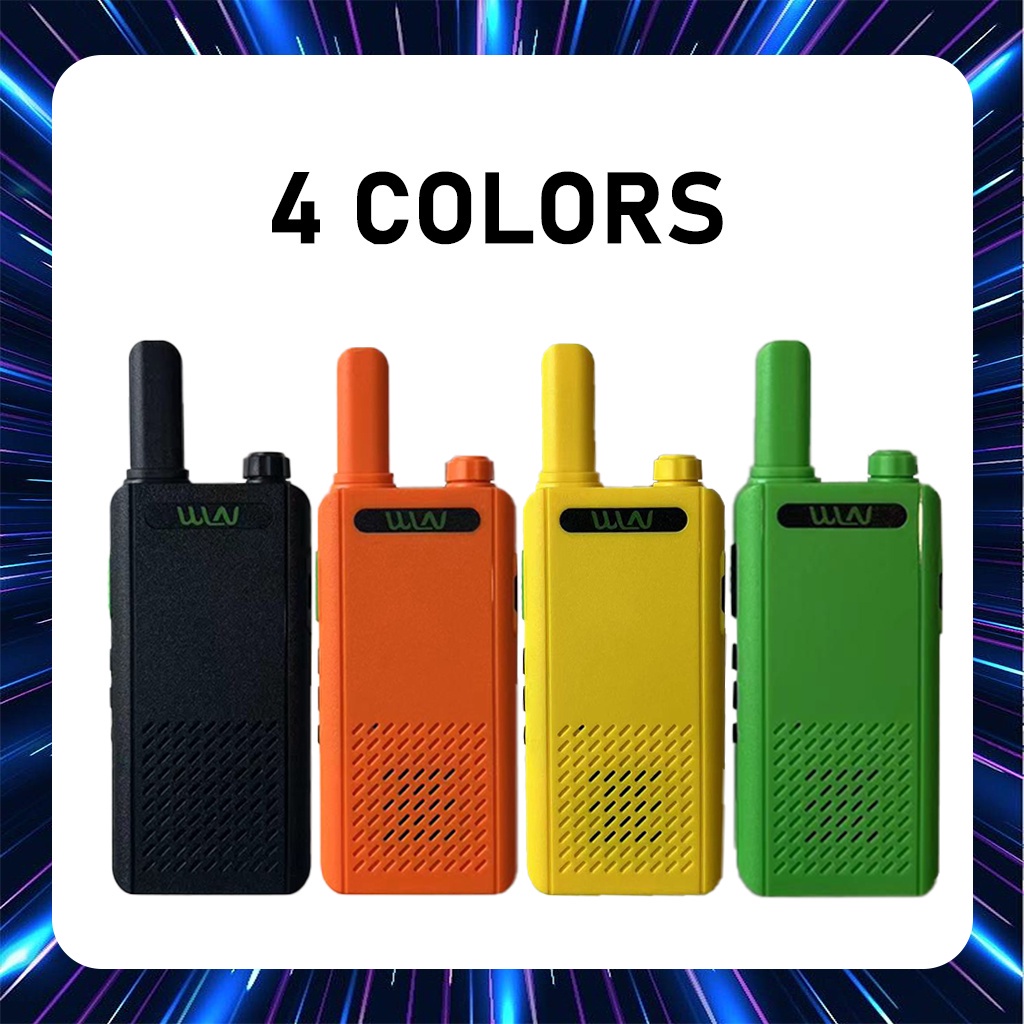 HT Walkie Talkie WLN KD-C160 Waterproof Portable Walky Talky Jarak Jauh 10km(Max) 2 Way Radio Walkie Talkies HT Handy Talky