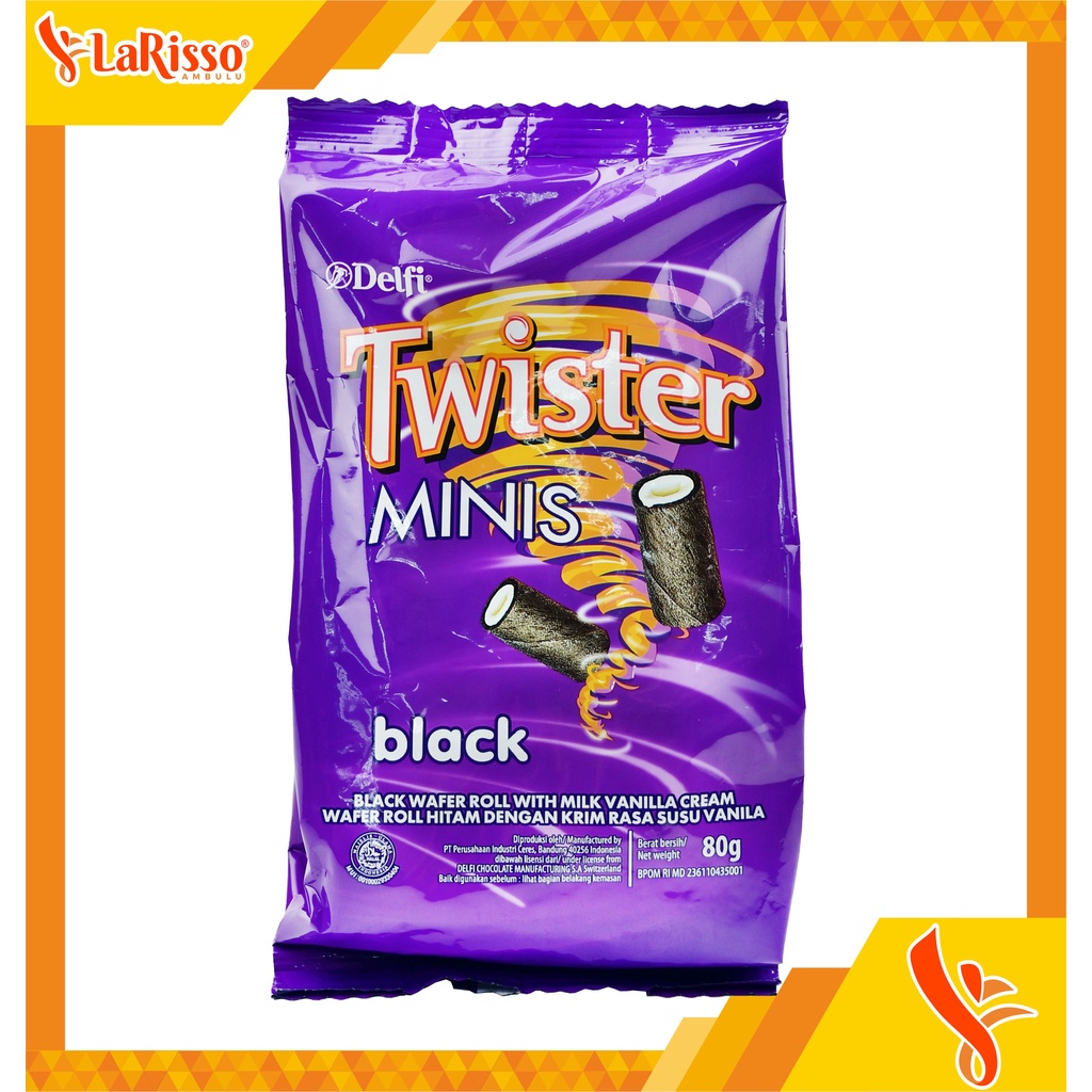 

DELFI TWISTER MINIS 70GR BLACK