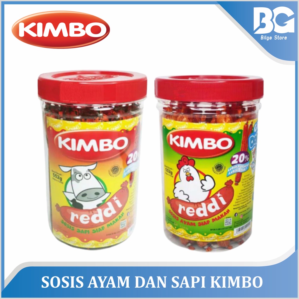 

Sosis Ayam dan Sosis Sapi Kimbo Reddi Siap Makan Per Pcs