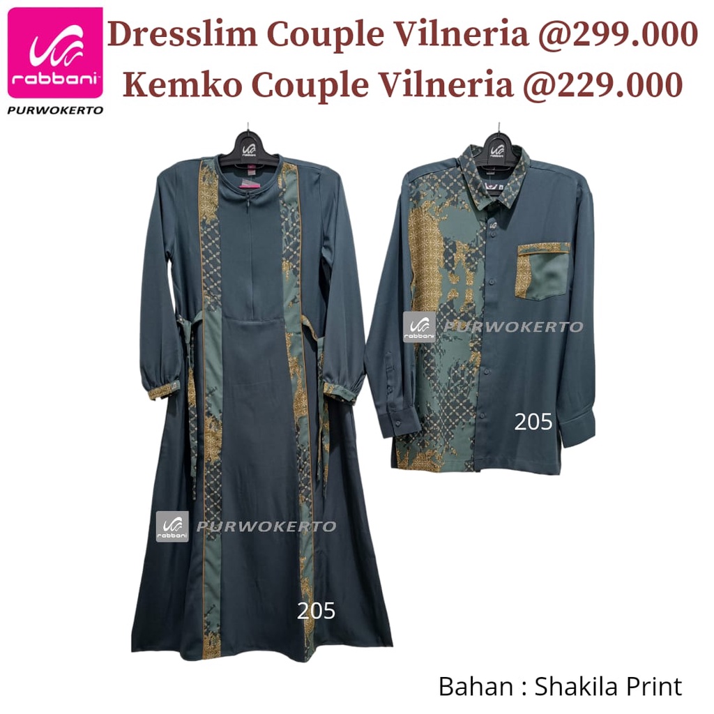 [KEMKO] COUPLE SET RABBANI VILNERIA / KEMKO COUPLE VILNERIA RABBANI