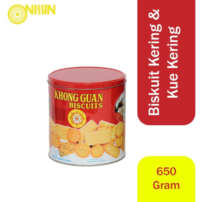 

Khong Guan Assorted Red Mini 650 gram biskuit kaleng aneka murah enak