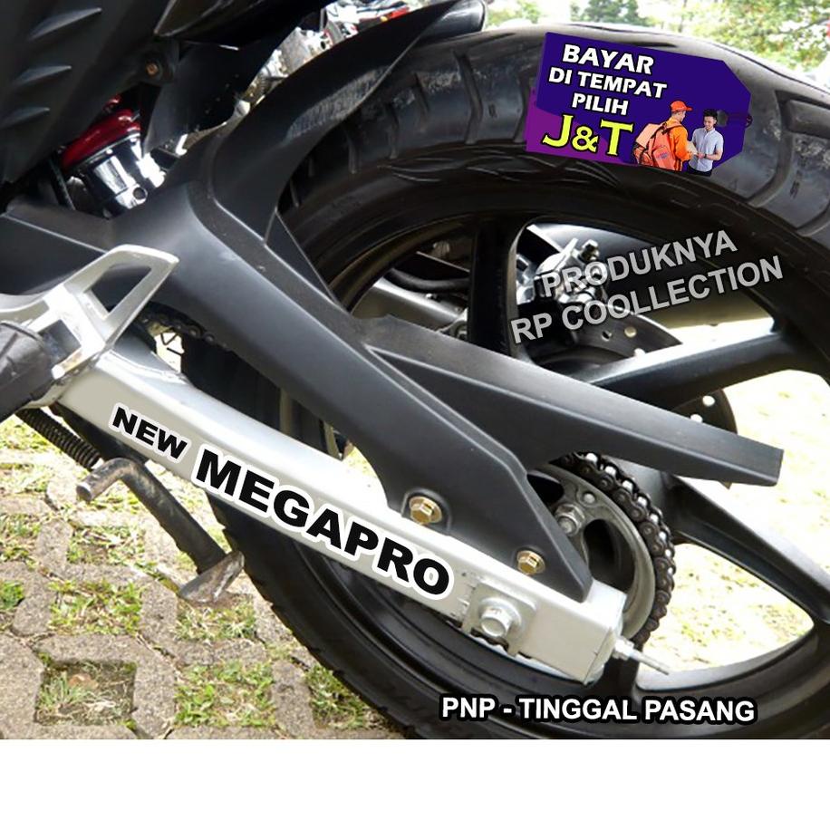 PROMO Spakbor Kolong Custom New Megapro Kau Injeksi Slebor Hugger Mudguard Pelindung Monoshock ✰kvg™