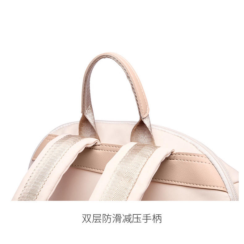 SmallLee Pelajar Kain Oxford Tahan Air Anti Pencurian Tas Ransel Tahan Guncangan (14&quot;/15.6&quot;)