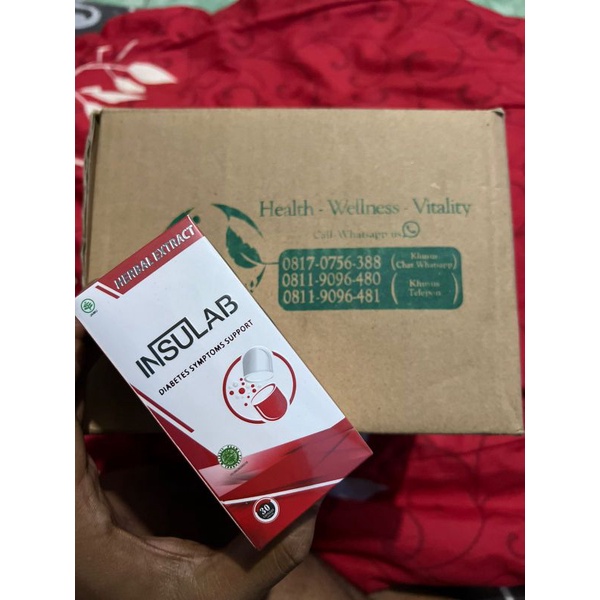 insulab asli original obat herbal diabetes dan kencing manis