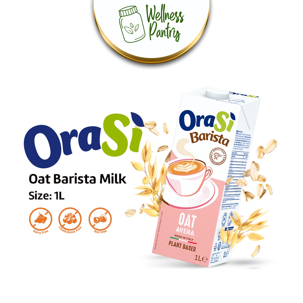 

Orasi Oat Barista Milk 1L / Susu Oat Vegan