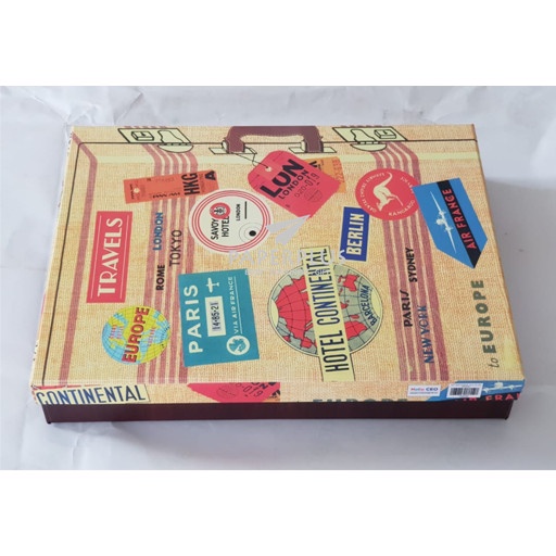 

Terlaris Kotak Kado / Kotak Hadiah / Gift Box Kemeja Vintage Travels