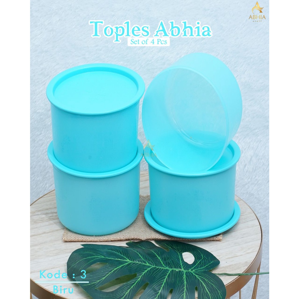 Toples Kue Kering Lebaran "Toples Abhia Kode 3"