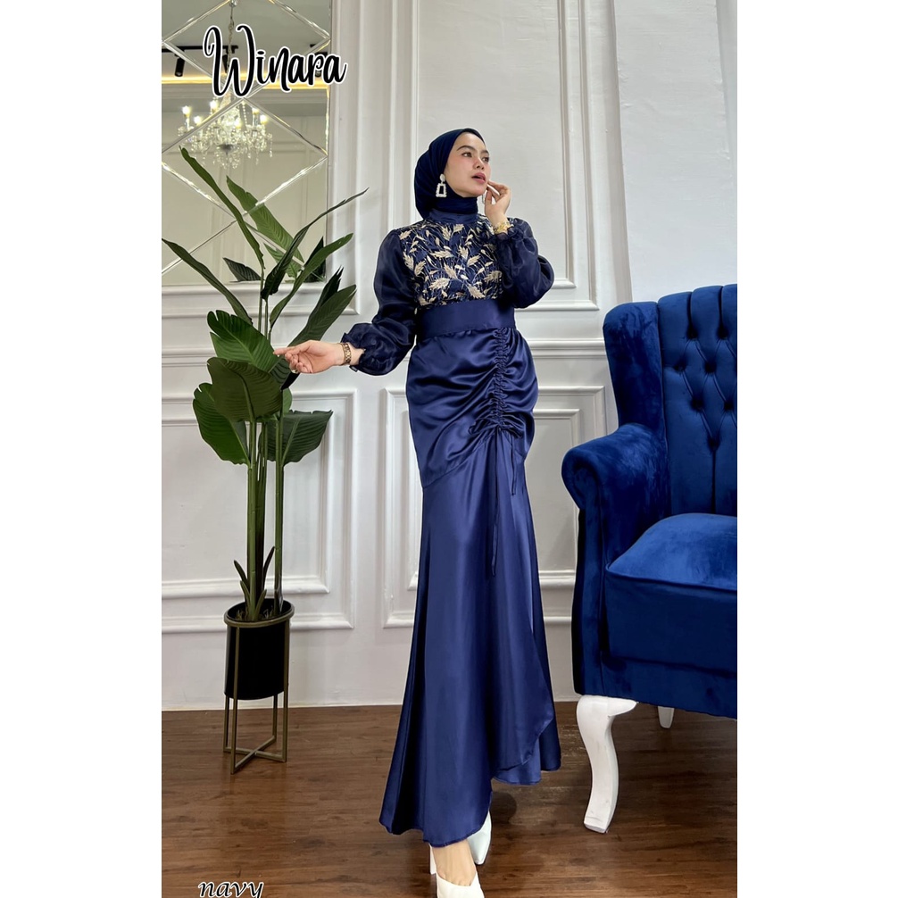 GAMIS PESTA KONDANGAN WINARA SERUT CANTIK ORGANZA