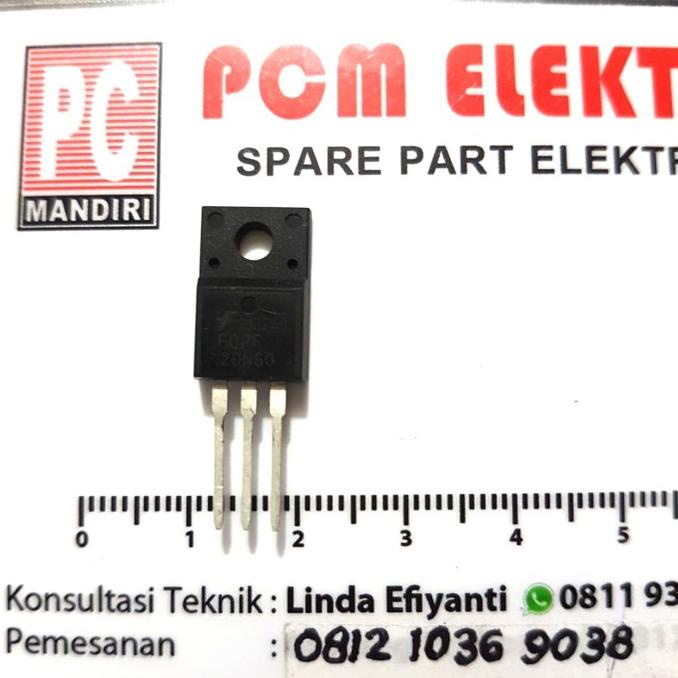 Transistor mosfet 20 N 60 20N60 pcmelektr812 Ayo Beli