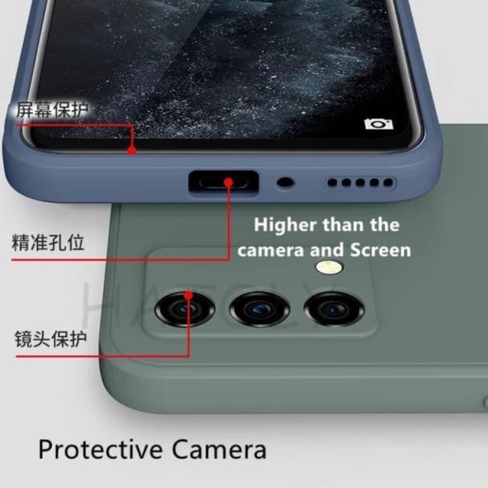 Casing Realme 10 Case Candy Frosted Liquid Microfiber Suede With Brand Logo Silicon Camera 3D Protection Camera