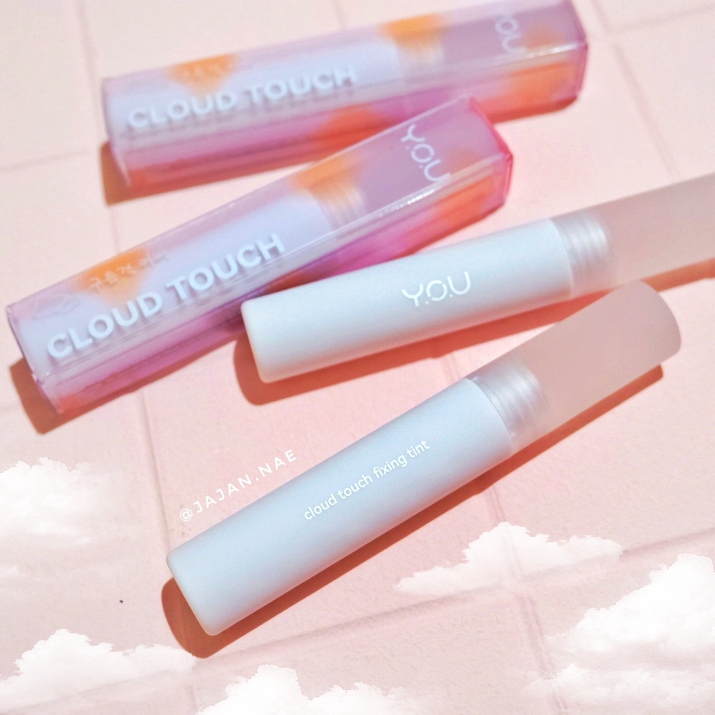 [BPOM][100% ORI&amp;READY]YOU Cloud Touch Fixing Lip Tint | Soft Velvet Finish Lip Stain | Korean Style Lipstik Bibir | Melembapkan Tahan Lama liptint with Ceramide