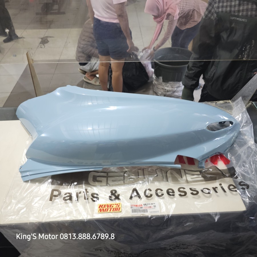 COVER BODY GRAND FILANO KANAN BIRU MUDA DULL BLUE BJM F1731 P2 ORI YGP