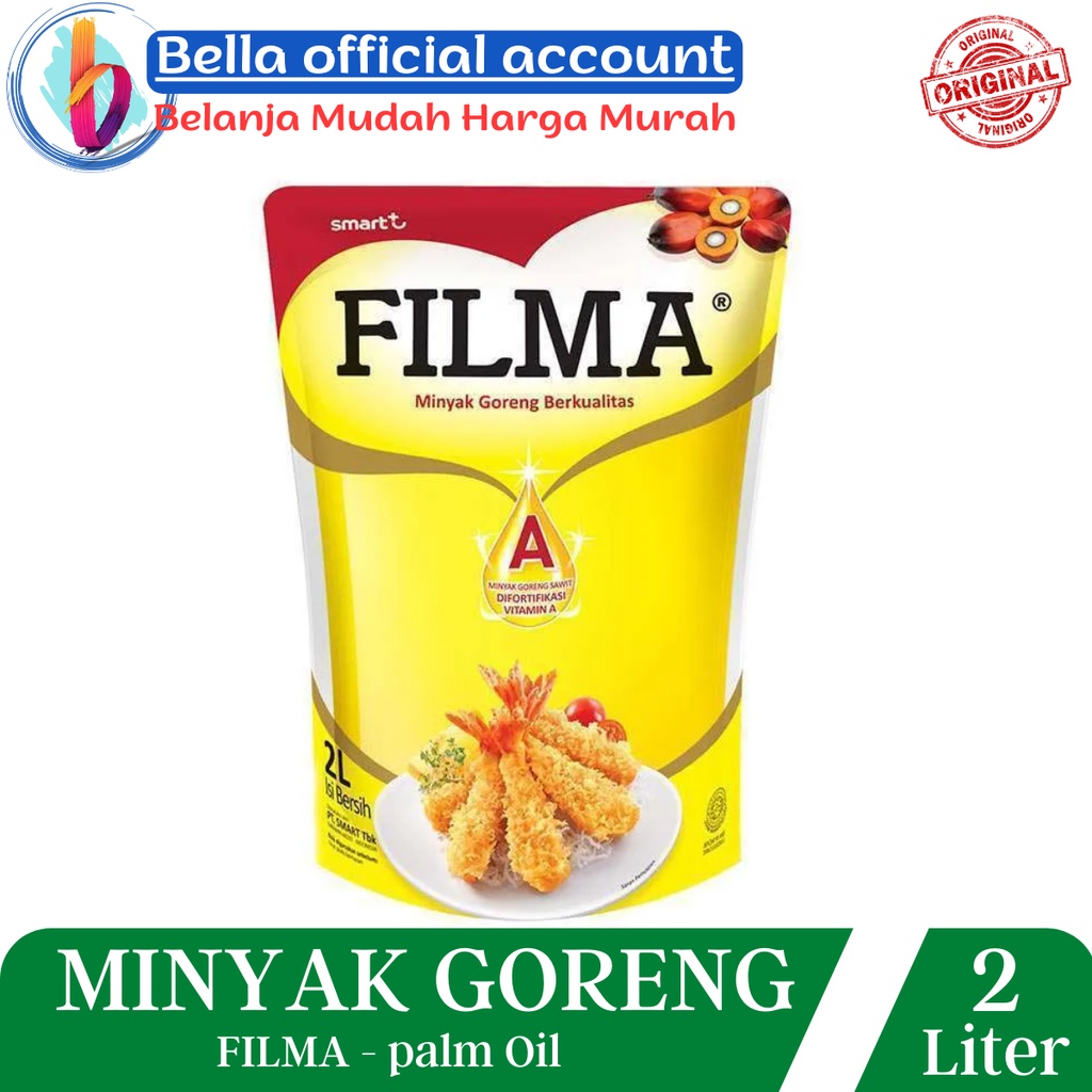 

Filma Minyak Goreng 2 Liter Pouch [2 Liter] 2000 ML