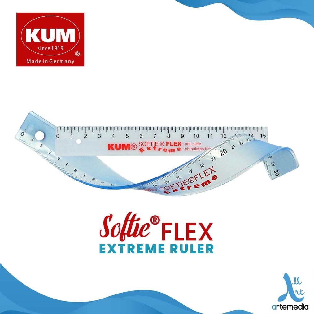 

Penggaris Plastik KUM Softie Flex Extreme Ruler Alat Gambar