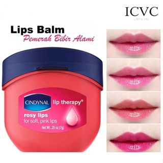 Image of [BISA COD] CINDYNAL Lip Balm Vaseline Rosy Lips Therapy Moisturizing Pelembab dan Pemerah Bibir Permanen Alami