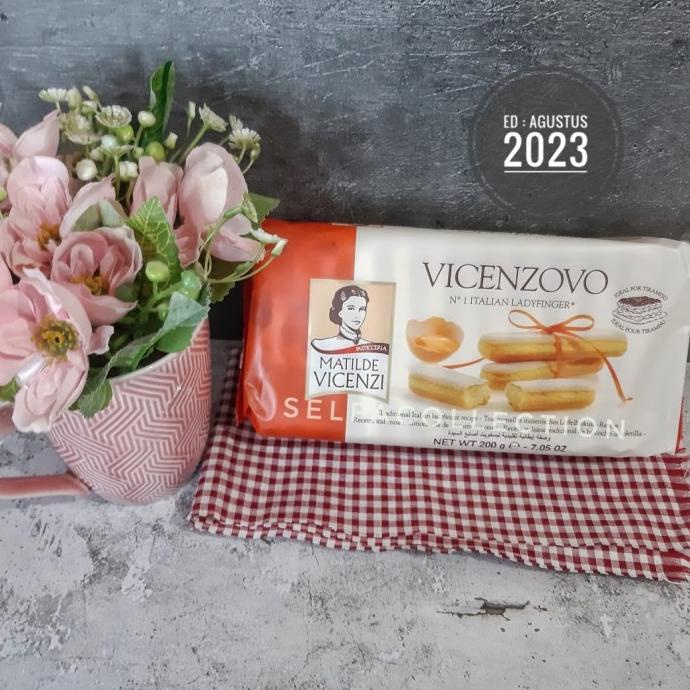 

PROMO Lady Finger Vicenzovo 200gr Biskuit Tiramisu Import Italy