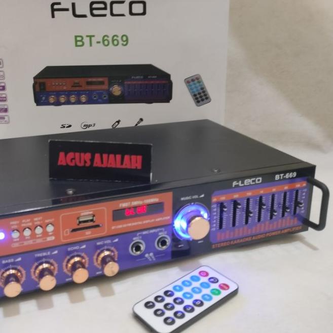 ◌ ✅cod power amplifier fleco f889bt super bass/ ampli bluetooth super bas ✹