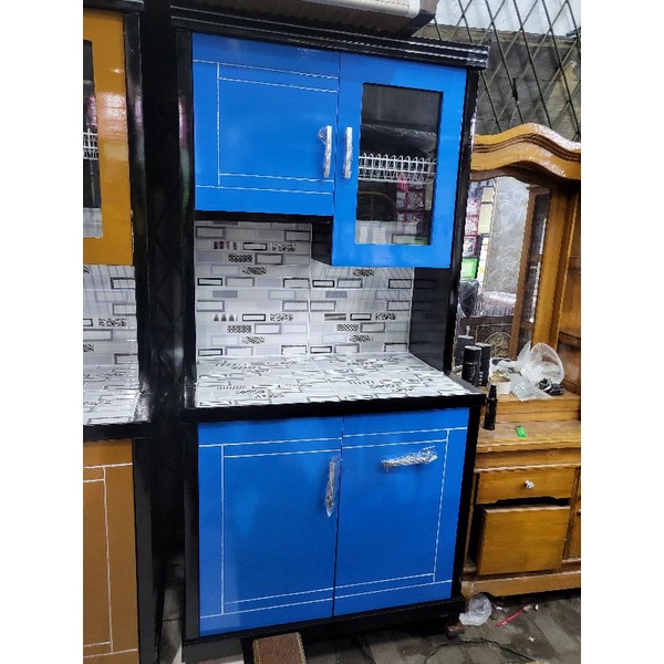 Lemari sayur minimalis  2 pintu