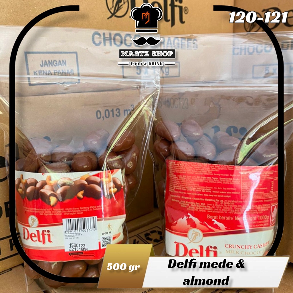 

Coklat Delfi Almond & Mede 500gr