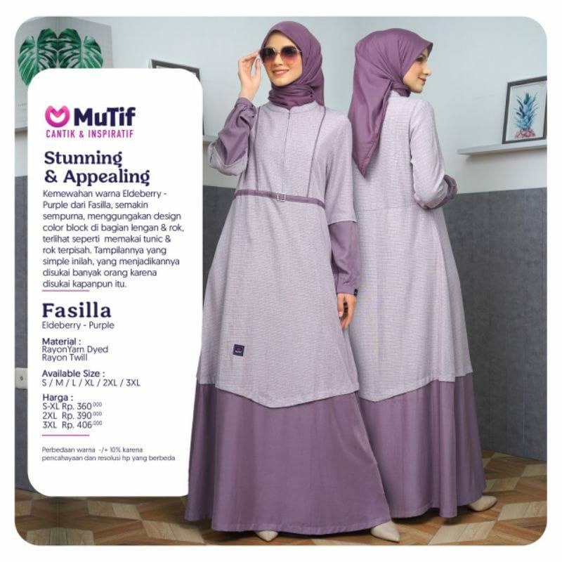 gamis fasilla mutif