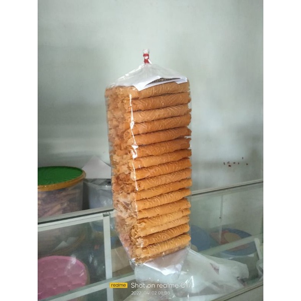 

kue semprong/kue spit kemasan 500 gr