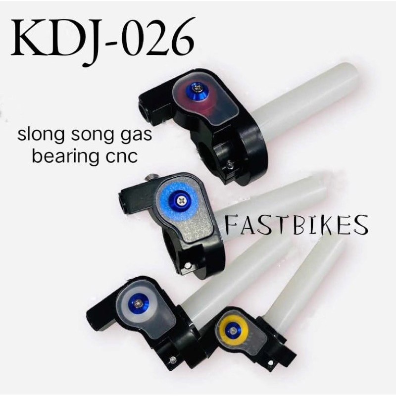 GAS KONTAN / GAS SPONTAN BEARING ROLLER CNC 1 KABEL COPY ACERBIS UNIVERSAL KLX NINJA CRF TIGER VIXION BYSON VARIO BEAT MIO