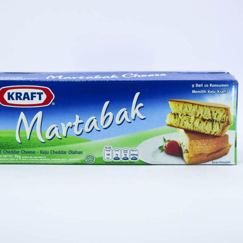 

☛ Kraft Martabak Keju Cheddar Cheese 2kg ➮