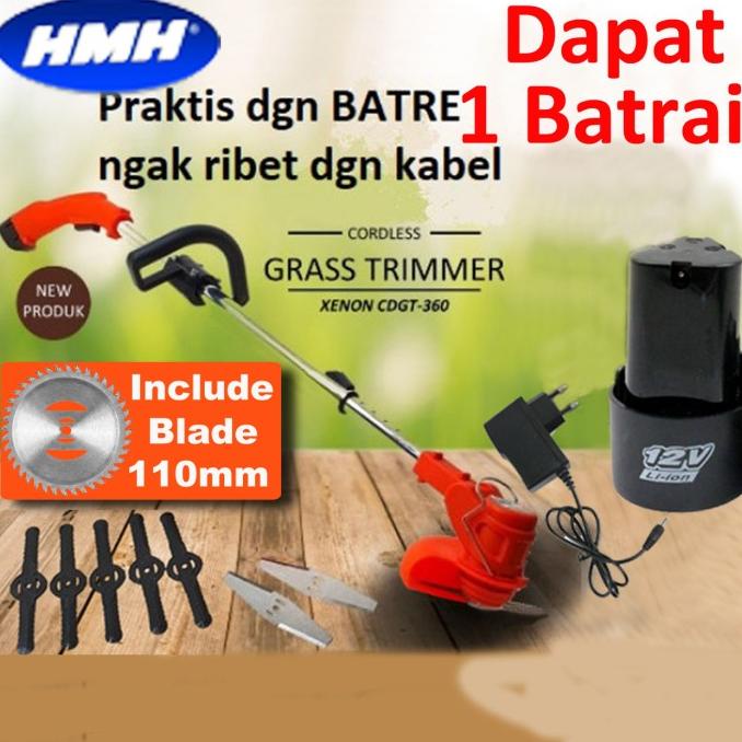 XENON CDGT720 Mesin Potong Rumput Baterai Grass Trimmer Cordless 20V