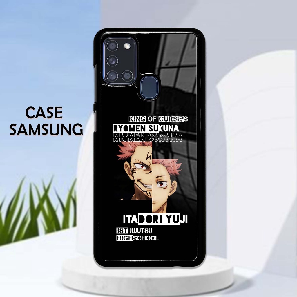 Case Glossy Samsung A21S Maro_Fashion_Case Terbaru [ HS09 ] Fashion Case Terbaru Kesing Kilau 2d Glo