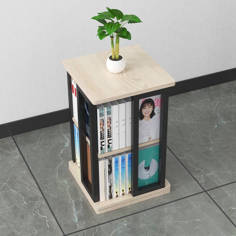 KYOTO Rak Bookshelf Adjustable 360 Rak Buku Meja Sederhana