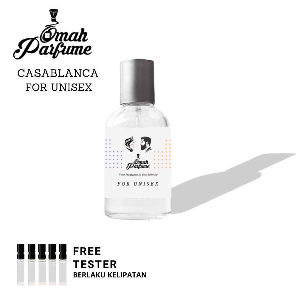 PARFUM CASABLANCA FOR UNISEX INSPIRED PARFUME FARFUM PRIA & WANITA MINYAK WANGI MURAH DAN TAHAN LAMA