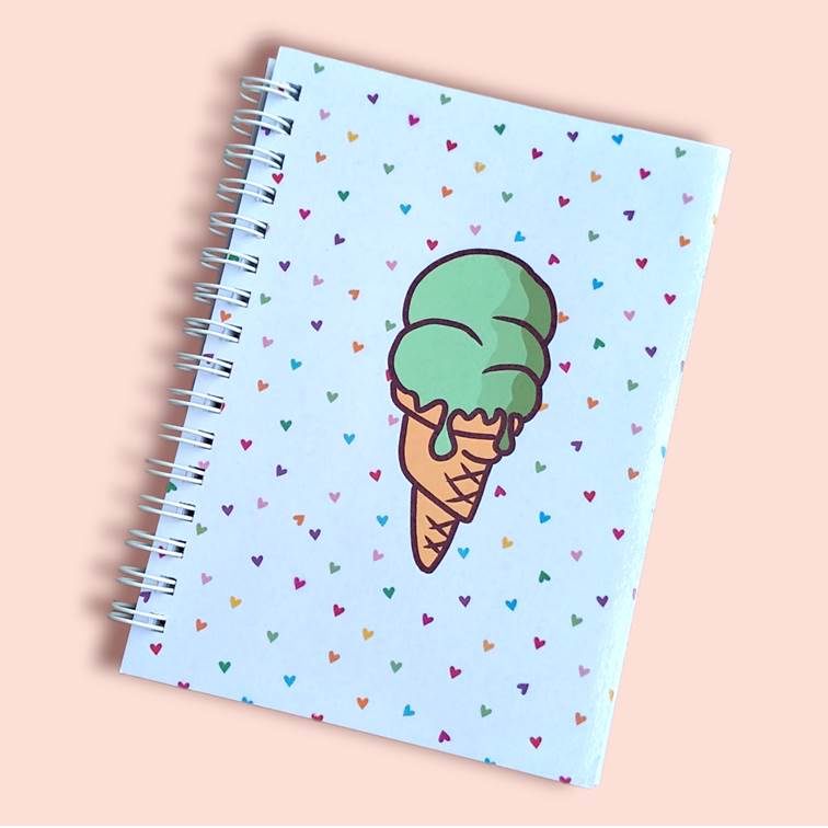 

NoteBook Spiral A6 Cover Makanan dan Benda - SA6001 | Buku Catatan | Buku Diary | Buku Resep