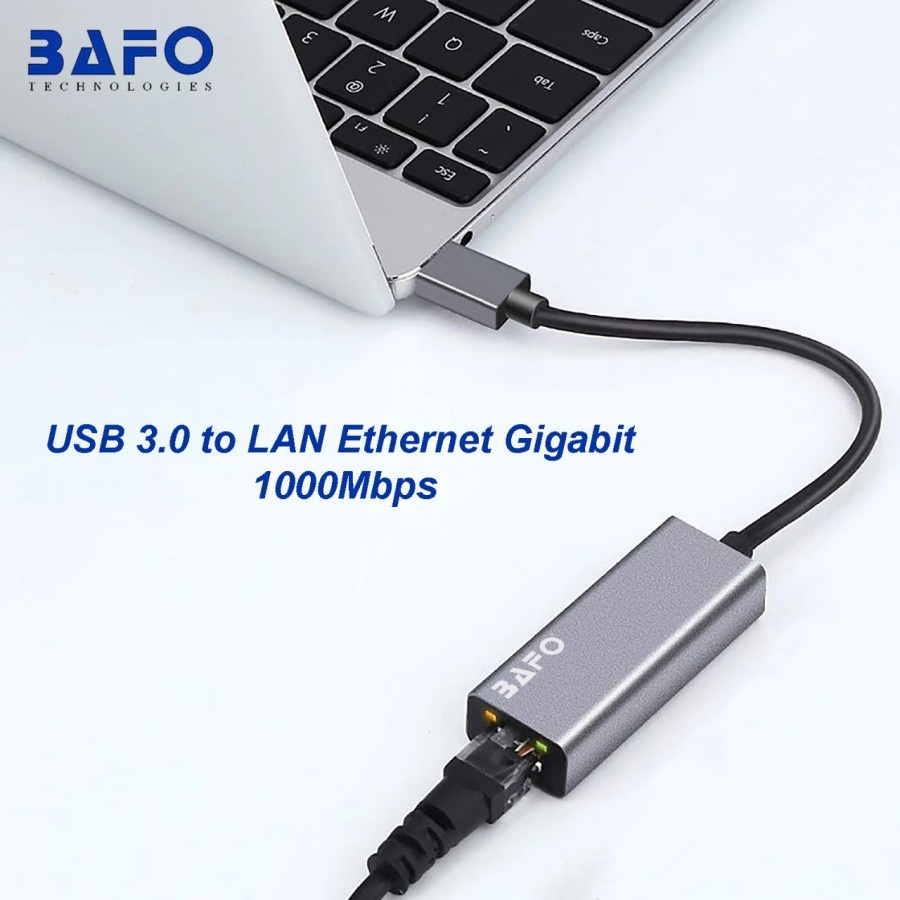 Bafo BF-B330 USB 3.0 to LAN Gigabit Ethernet Adapter 1000mbps