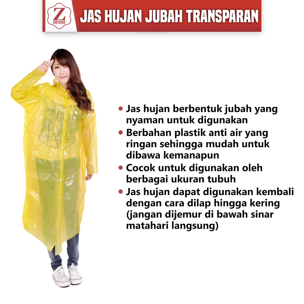 JAS HUJAN PLASTIK SEKALI PAKAI / JAS HUJAN PONCHO DISPOSABLE EMERGENCY/JAS HUJAN EVA TRANSPANT TEBAL DEWASA DAN ANAK / JAS HUJAN Tahan air Dapat digunakan kembali Jas Hujan Dewasa Karakter Hoodie Murah EVA RAINCOAT Lengan Polos Jas Hujan Dewasa