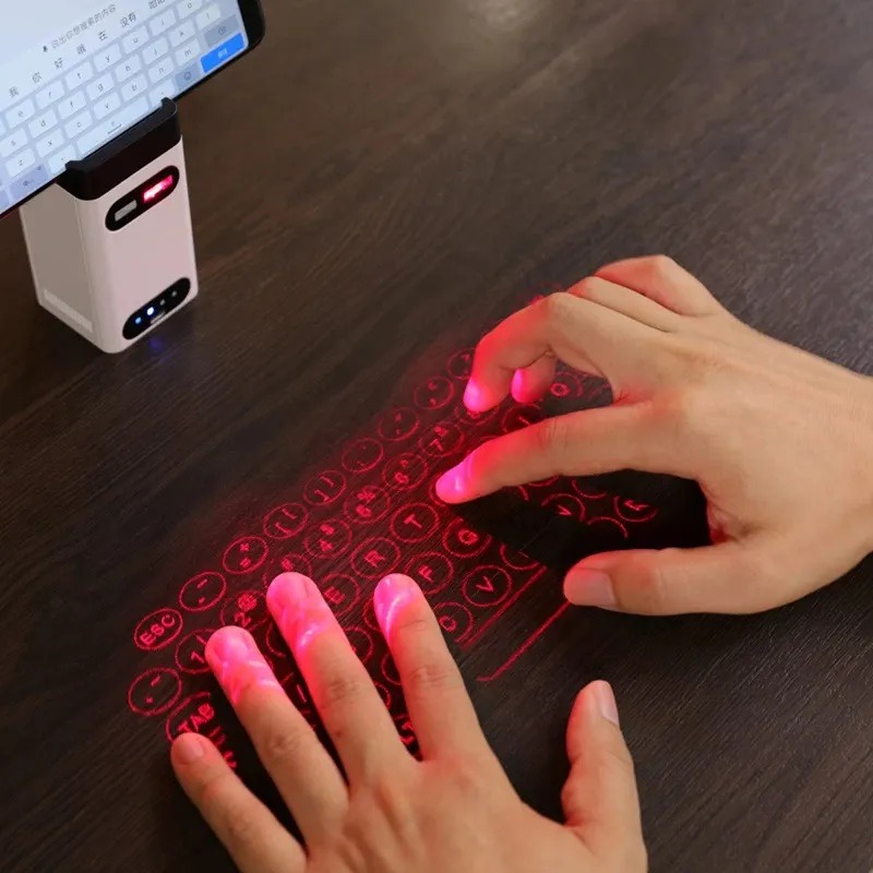 Keyboard Wireless Projection Fingerboard Projector Keyboard Wireless Laser Projection